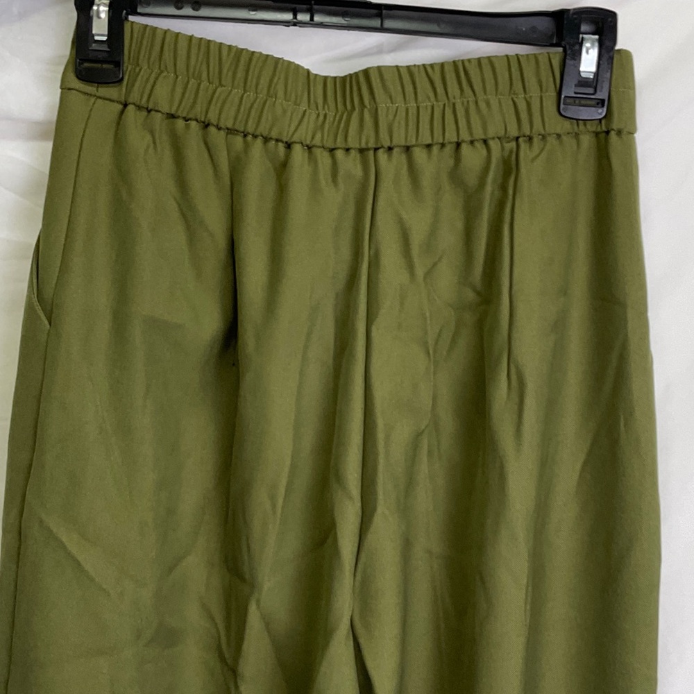 FNYYZO High-Waisted Wide-Leg Pleated Work Pants for Women - Picture 5 of 8